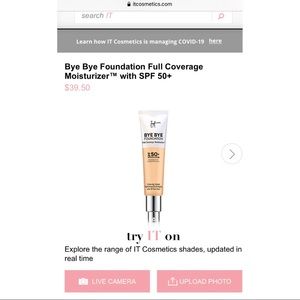 It Bye Bye Foundation Shade Medium